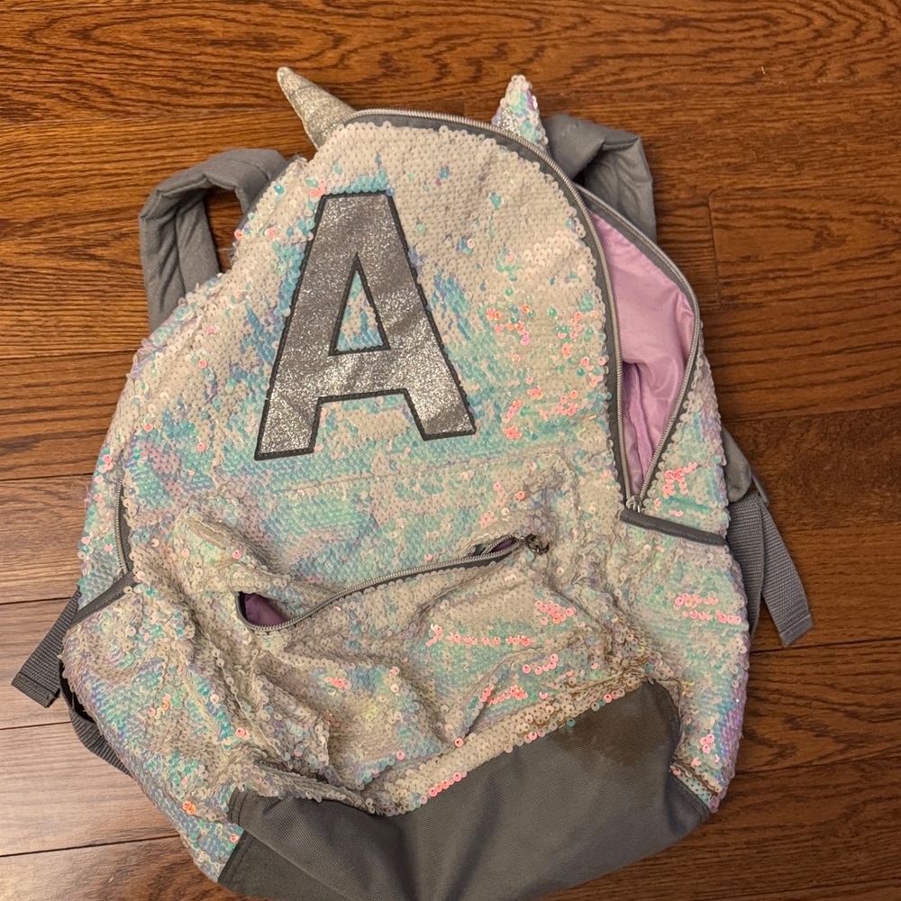 Sequin Unicorn Backpack for Kids
